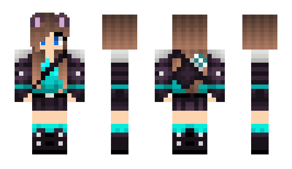 Minecraft skin NewEnderGirl