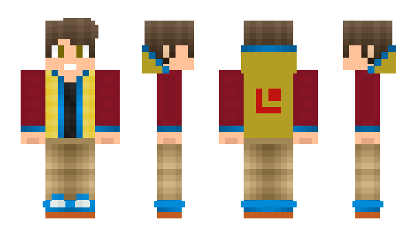 Minecraft skin MrLeague