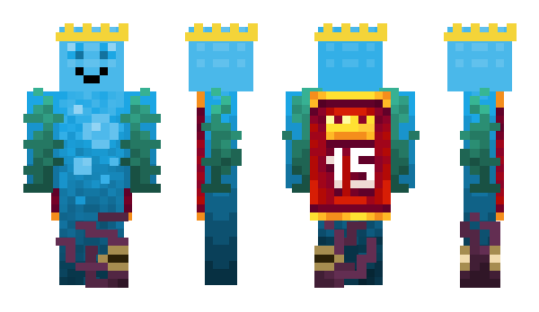 Minecraft skin Underwaterchamp