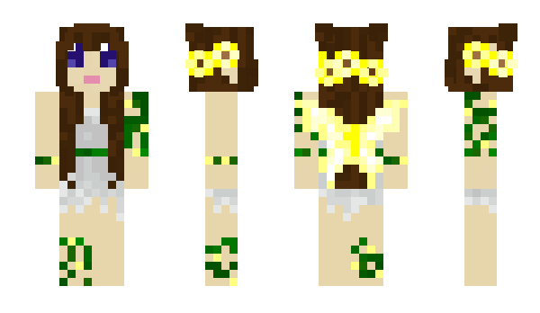 Minecraft skin LilyTheBeeYT