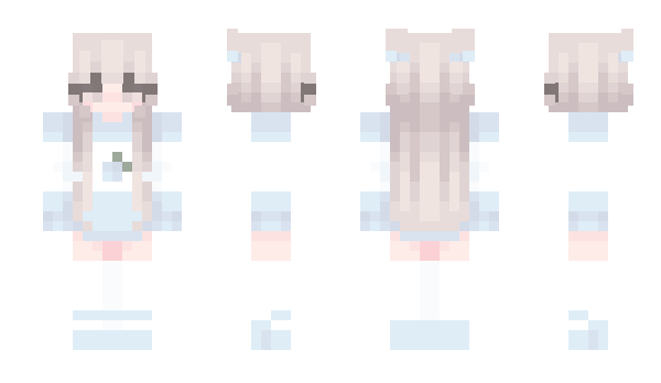 Minecraft skin Baby_Blue_dino