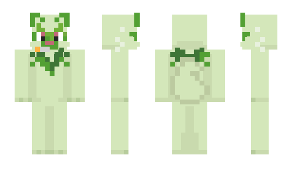 Minecraft skin WeedKatt