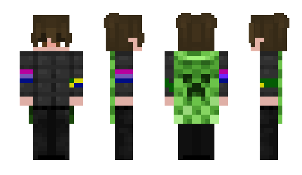 Minecraft skin euqlrneH