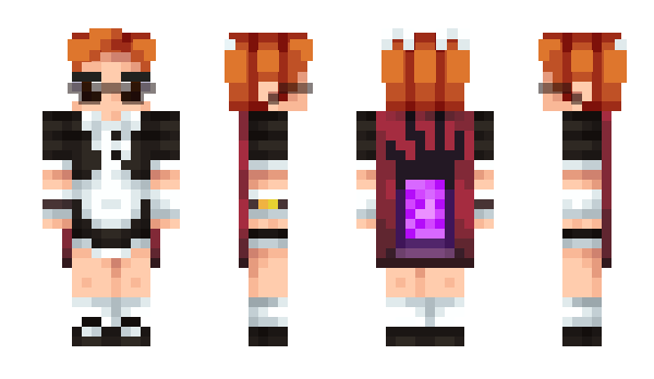 Minecraft скин по нику ManyBesty