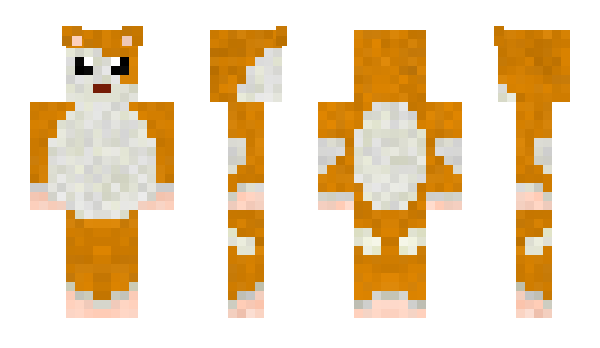 Minecraft skin Hamsteram