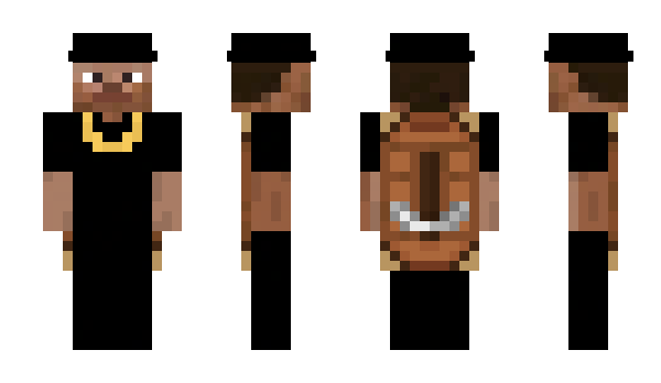 Minecraft скин по нику CH3OOH