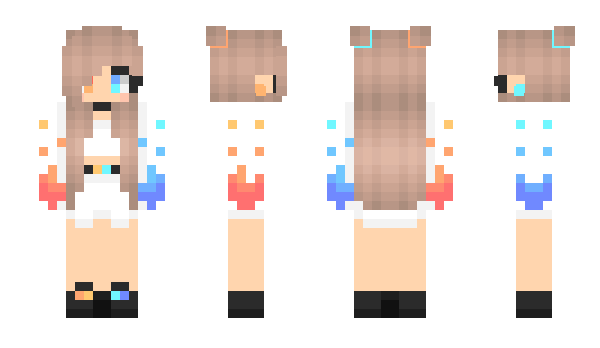 Minecraft скин по нику Hillari