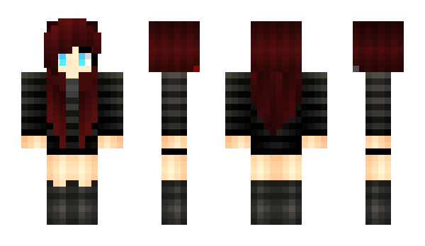 Minecraft skin ScarletMoon