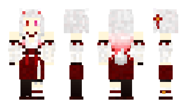 Minecraft скин по нику MilkCatOuO