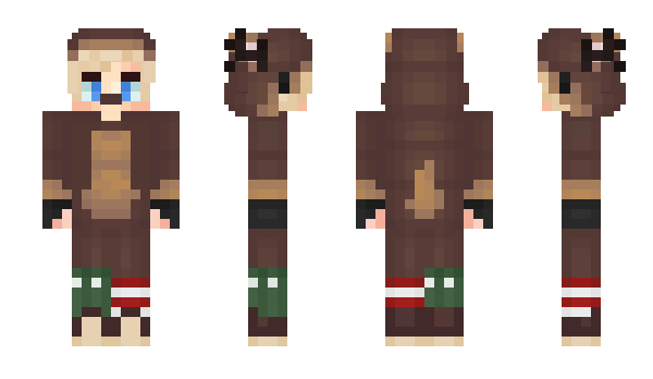 Minecraft скин по нику LuHowls