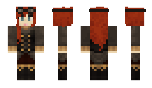 Minecraft skin Disteln