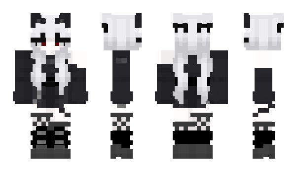 Minecraft скін по ніку PrincessWolfiee