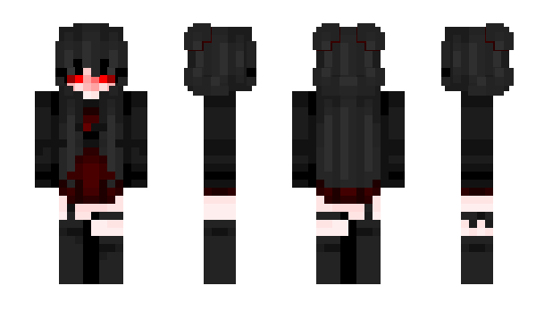 Minecraft skin D4RKN3XX