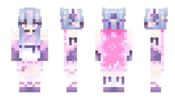 Minecraft skin Natsunie