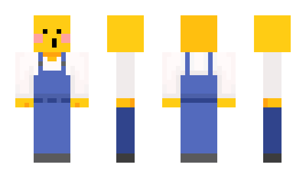 Minecraft скин по нику Yellow_Wing_Wren