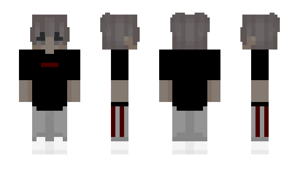 Minecraft skin YCzarneMasloY