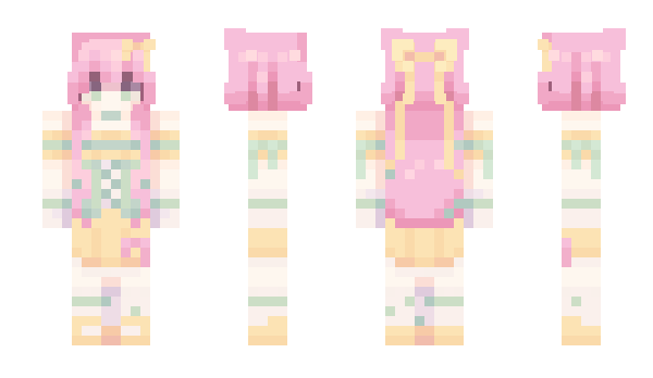 Minecraft skin hourlynana