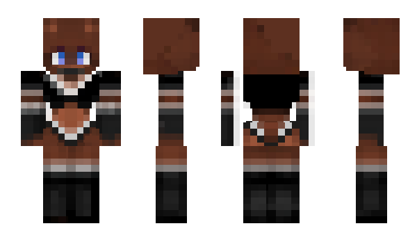 Minecraft skin FrenniFazClaire