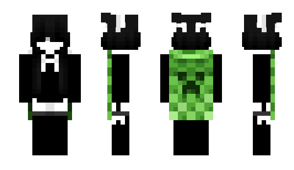 Minecraft skin v4mpixi