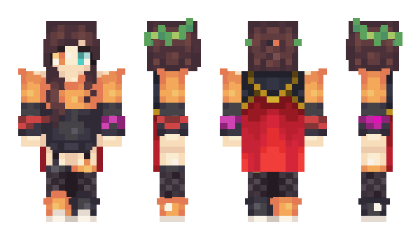 Minecraft skin Midorie