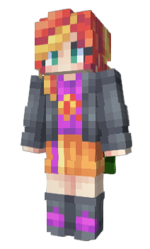 Minecraft skin SunsetShimme