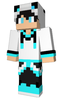 Minecraft skin Hakurawa