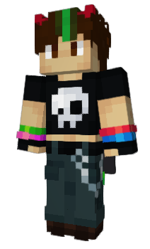 Minecraft skin Katcakey