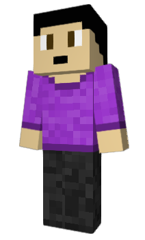 Minecraft skin violetboy