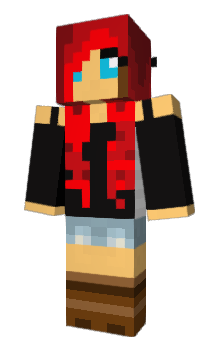 Minecraft скин по нику Luanla