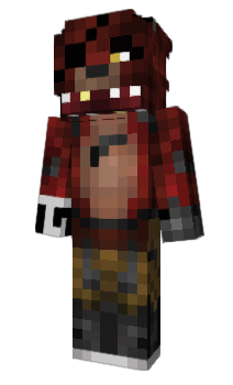 Minecraft skin Foxy097