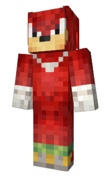 Minecraft skin Knuckles_R