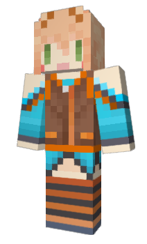Minecraft skin tousen