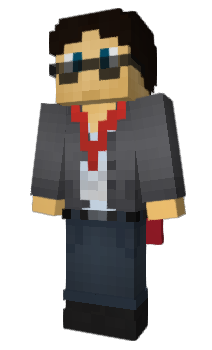 Minecraft скин по нику Qubax