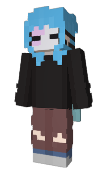 Minecraft skin DirtWormMaya