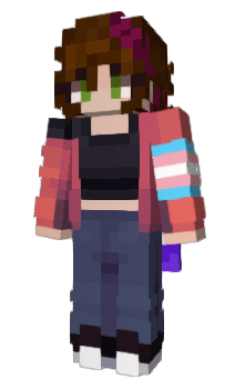 Minecraft skin RitterRose