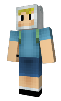 Minecraft скін по ніку HombreBlanco