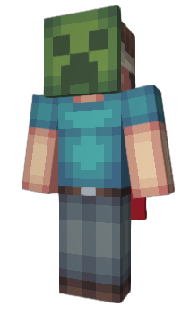 Minecraft skin confident_badger
