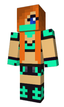 Minecraft skin Topshop