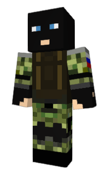 Minecraft скин по нику RussianVDV