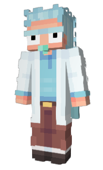 Minecraft скин по нику RickSanche