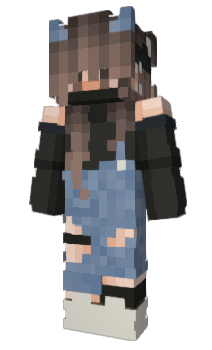 Minecraft скин по нику MilaQW
