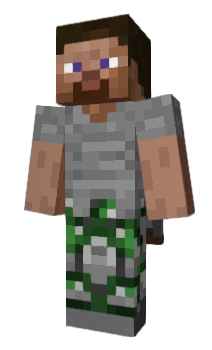 Minecraft скін по ніку PapermanThe7th