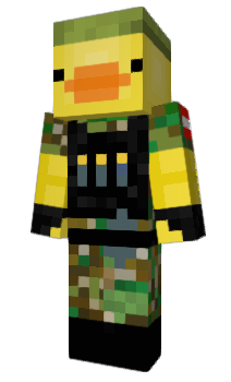 Minecraft скін по ніку VoxDuck