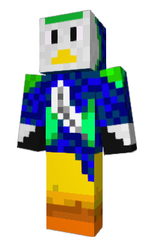 Minecraft skin Tebochka