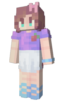 Minecraft skin PinkyMina