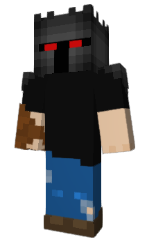 Dark Herobrine Minecraft Skin