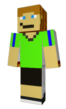 Minecraft скін по ніку Natureking