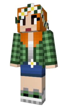 Minecraft skin Toriya
