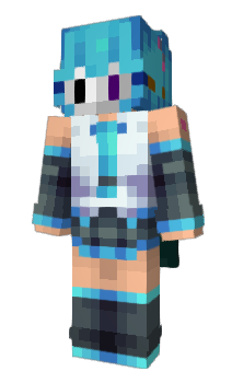 Minecraft skin hradede