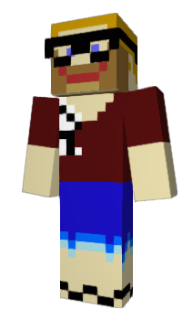 Minecraft скин по нику Paob